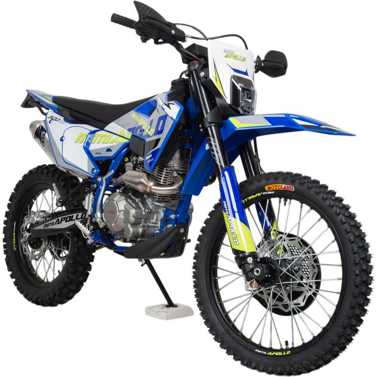 Мотоцикл Кросс Moto Apollo M3 300 (175FMM) синий 2026