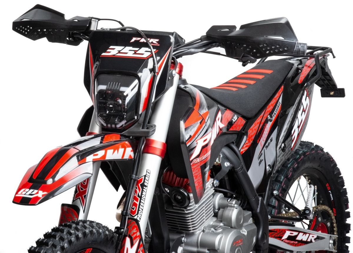 Мотоцикл Кросс PWR FZ300 (PR5 4V) красный РАСПРОДАЖА