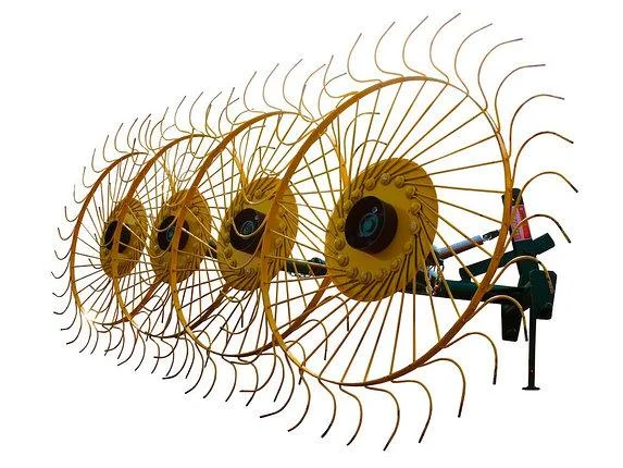 Грабли-сеноворошилки 4 колеса