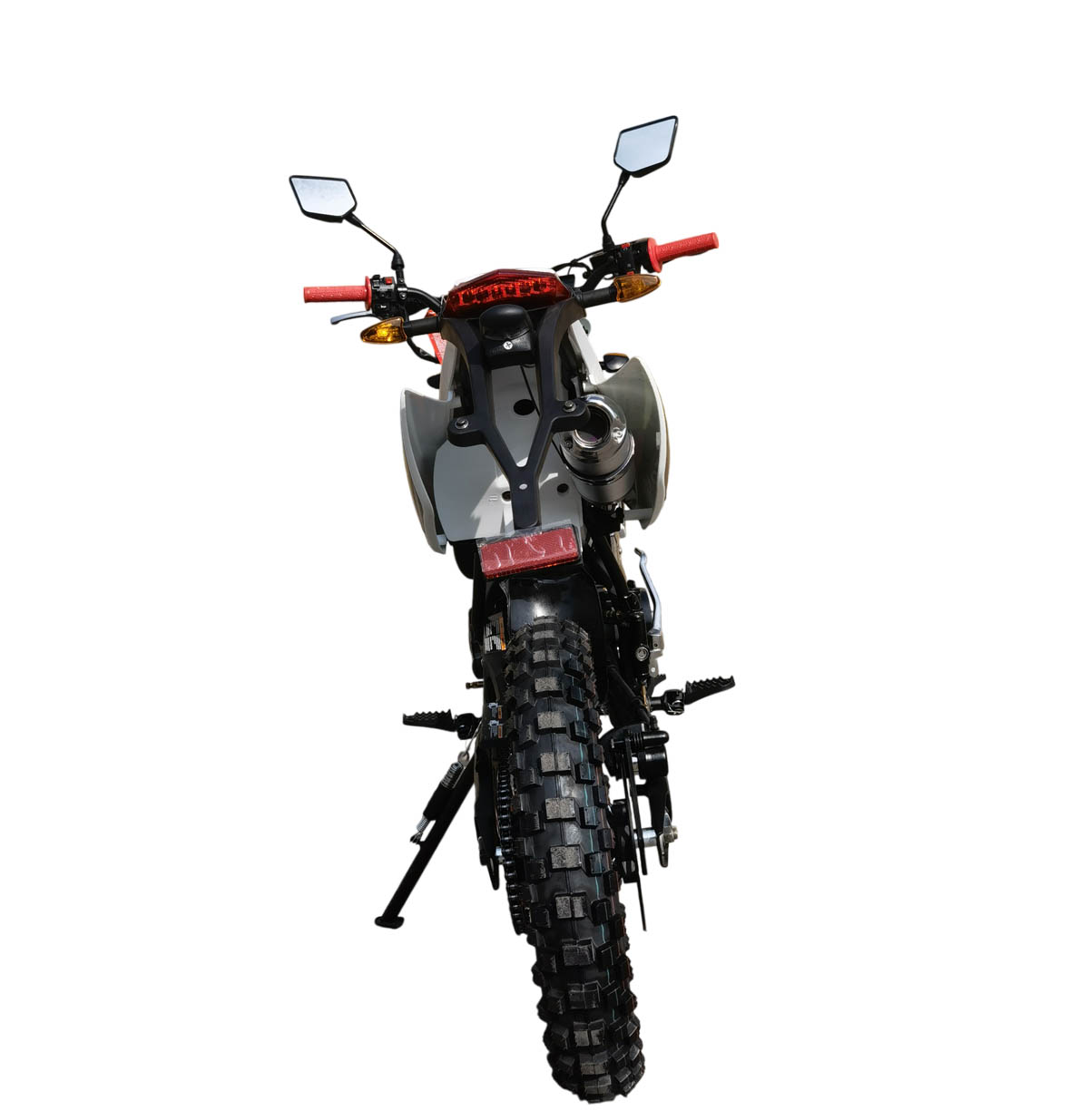Питбайк X-MOTOS 125 17/14 BLACK (прибор. панель, светотехника)