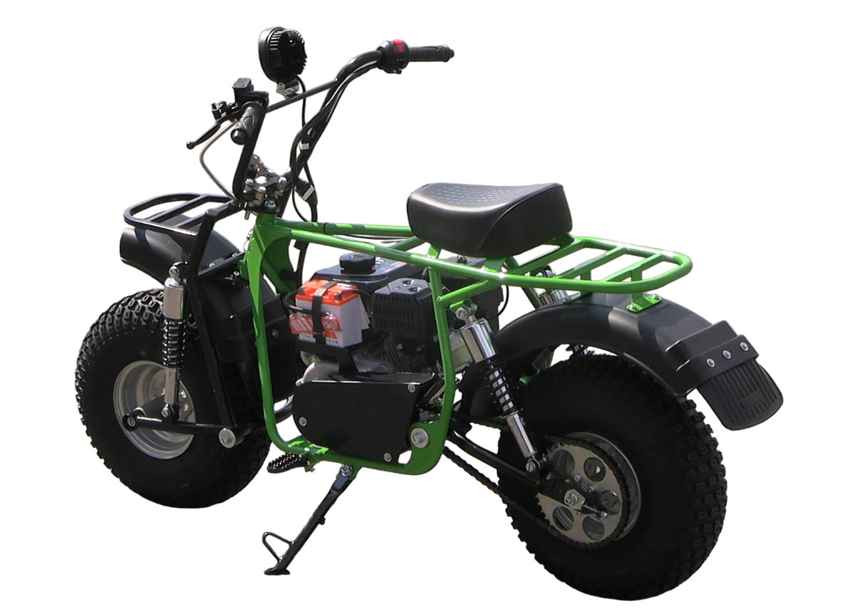 Мотоцикл СКАУТ САФАРИ 3LE- 9 BIGFOOT (ФАРА, ЭЛ.СТ. перед. и задн. подв., 9 лс KP230PRO, РЕДУКТОР)