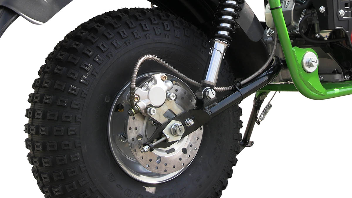 Мотоцикл СКАУТ САФАРИ 3LE- 9 BIGFOOT (ФАРА, ЭЛ.СТ. перед. и задн. подв., 9 лс KP230PRO, РЕДУКТОР)