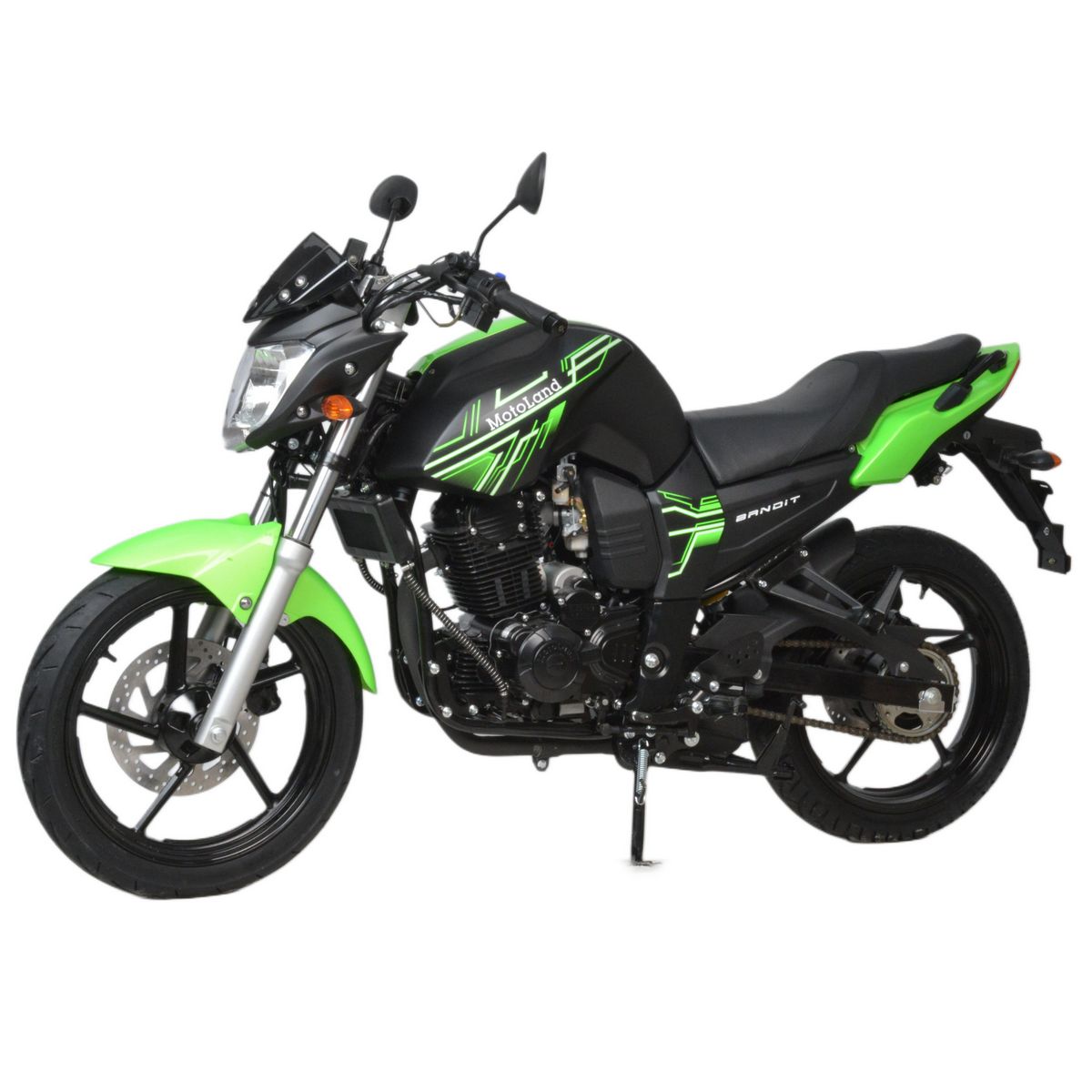 Мотоцикл дорожный Motoland BANDIT 300 зеленый