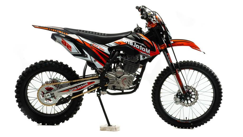 Мотоцикл Кросс Motoland CRF 250 (172FMM) оранжевый