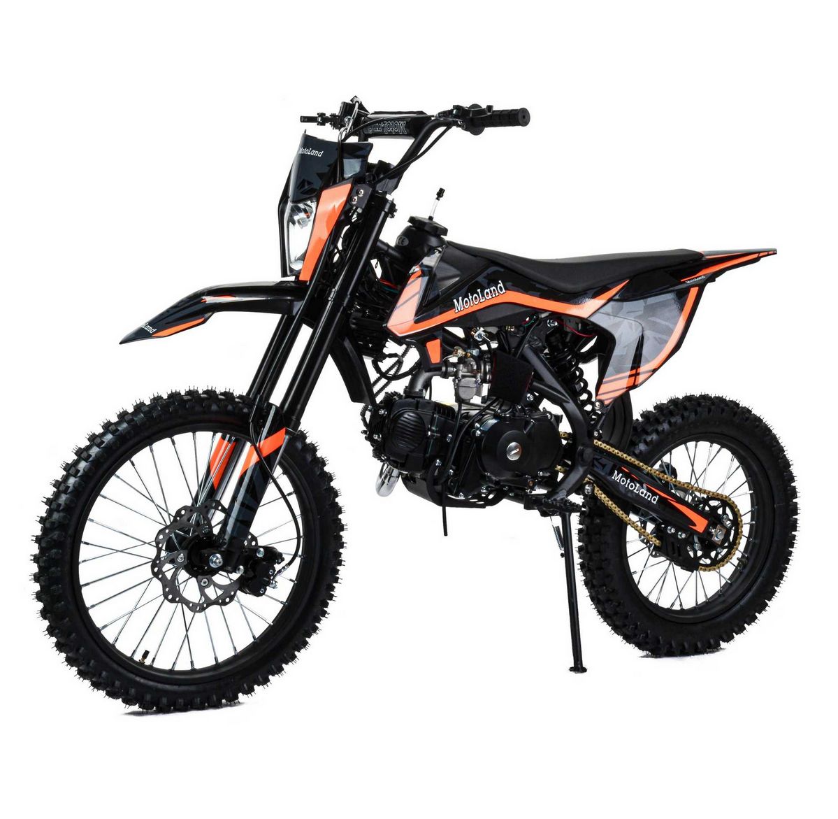 Питбайк Motoland 125 GF125 E 19/16 оранжевый