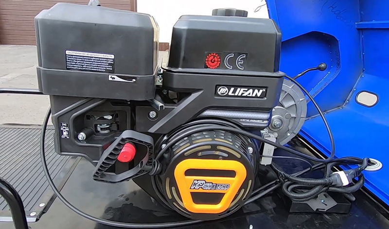 Мотобуксировщик с лыжным модулем 20 л.с., С РЕВЕРСОМ ЛИДЕР-3-3Т-20АП (3 т), РЫЧАЖНЫЙ МОДУЛЬ