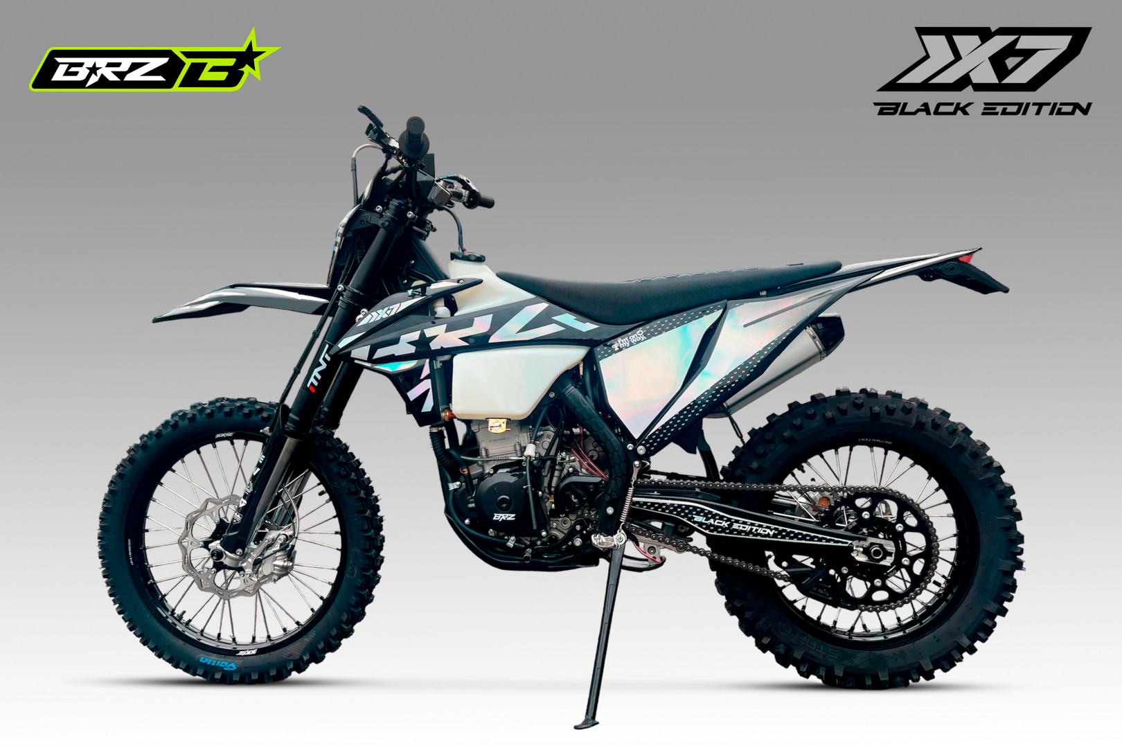 Мотоцикл BRZ X7 450 Black Edition (ZS 194MQ (NC450), 2023 г.)
