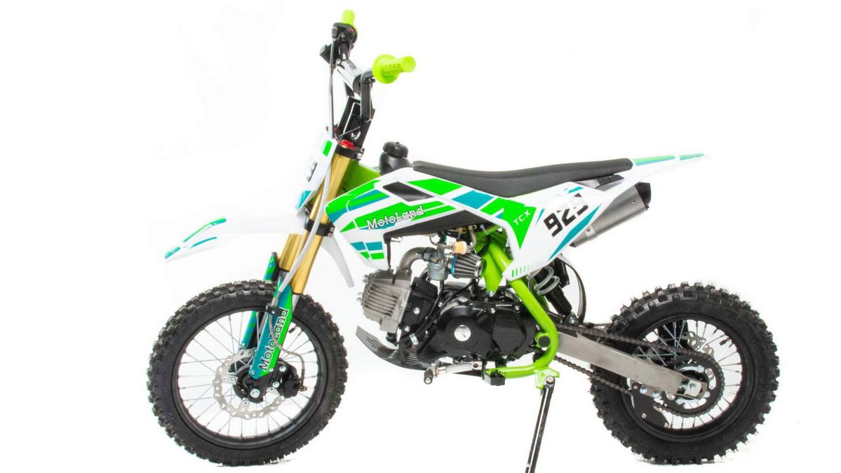 Питбайк  Motoland TCX125 E 14/12 зеленый