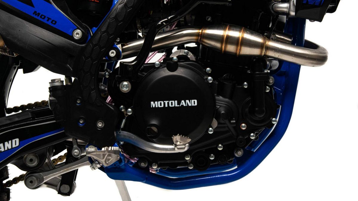Мотоцикл Кросс Motoland FX 300 NC (ZS 182MN) синий РАСПРОДАЖА