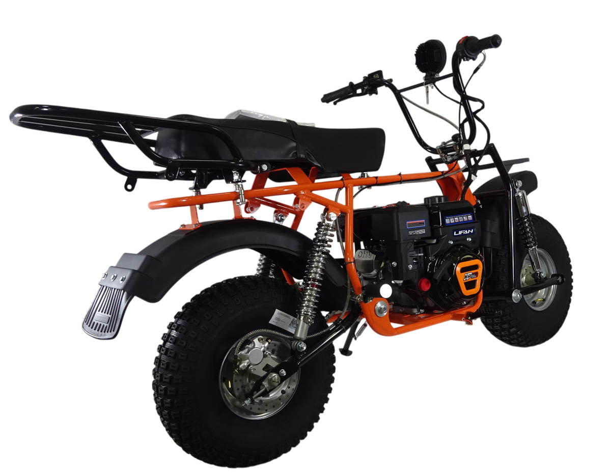 Мотоцикл СКАУТ САФАРИ ПЛЮС 3L-10Е BIGFOOT(ФАРА, ЭЛ.СТ.перед и зад подвес. KP270 10 лс,седло Альфа