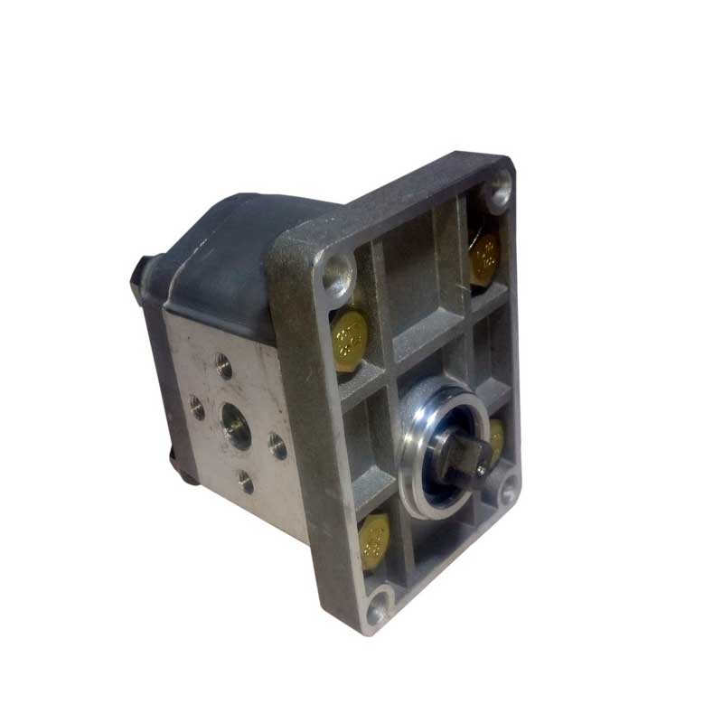 Насос шестеренчатый НШ левый CBJ-F306 / СBT-E306 (плоский прив. с площадкой, выходы под 180°) УРАЛЕЦ