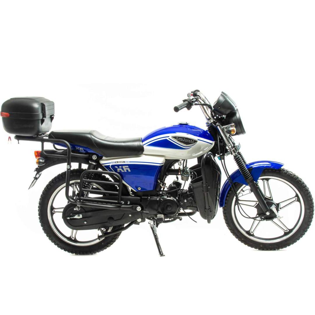 Мопед Motoland Альфа RX LUX 11 синий (А)