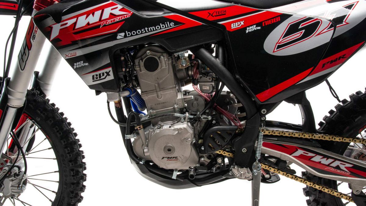 Мотоцикл Кросс PWR FS450 NC (194MQ) красный РАСПРОДАЖА