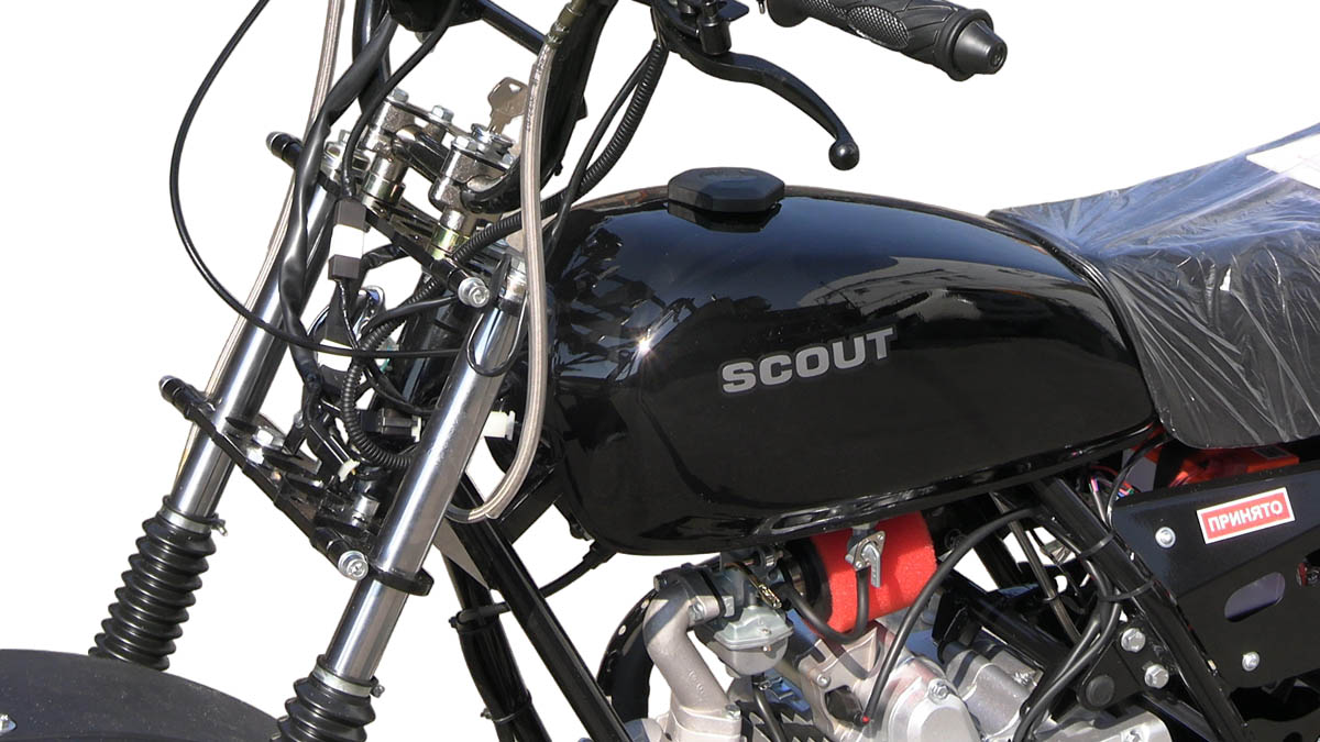 Мотоцикл СКАУТ-8 Стриж, 125 куб.см., полу-автомат