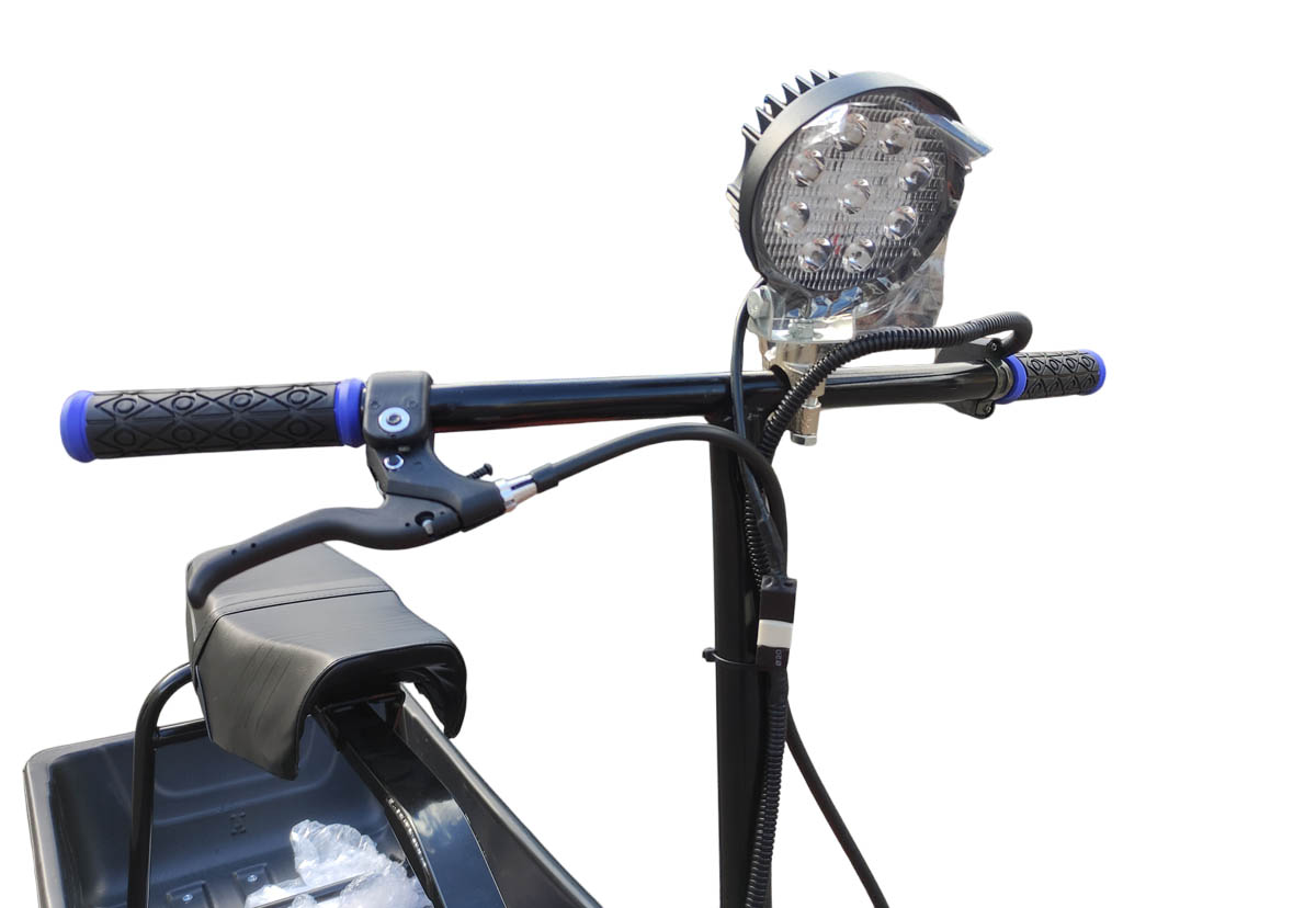 Мотобуксировщик компактный БЕЛКА - 10L л.с., с ФАРОЙ