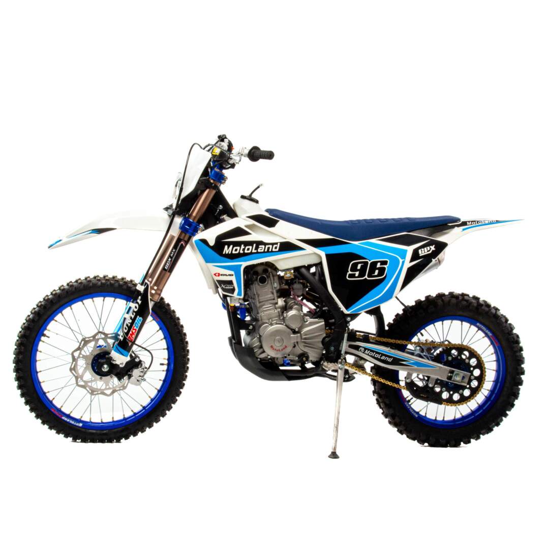 Мотоцикл Кросс Motoland XT300 ST (174MM-3) синий РАСПРОДАЖА
