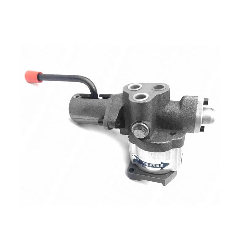 Насос гидравлический с одноконтурным распределителем (с плавающим положением) в сборе на 3 отверстия