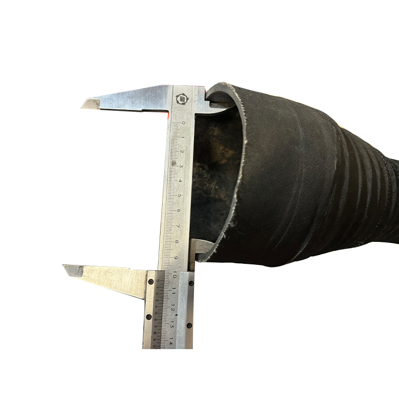 Патрубок гофрированный погрузчика Rossel диам.105мм/65мм, длина 80см