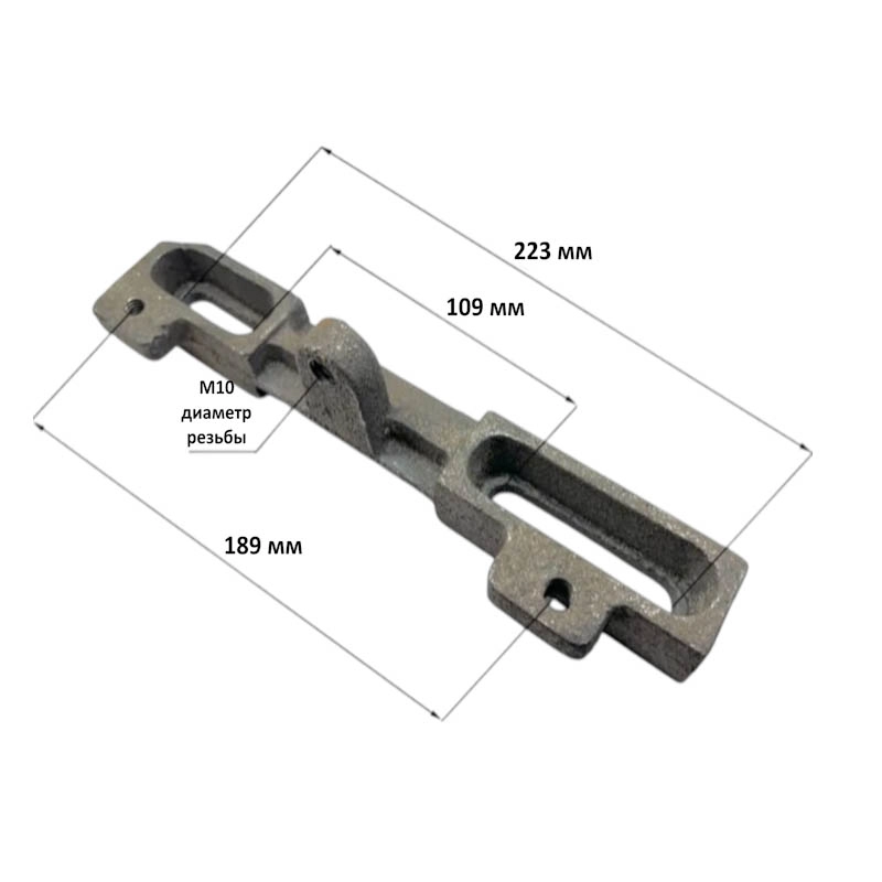Опора двигателя 184/152 передняя с ухом