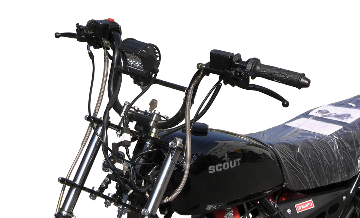 Мотоцикл СКАУТ-8 Стриж, 125 куб.см., полу-автомат