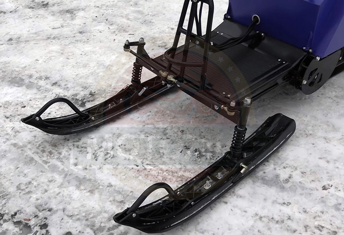 Мотобуксировщик с лыжным модулем 16 л.с., С РЕВЕРСОМ ЛИДЕР-3-3Т-16АП (3 тел.), АДАПТИВНАЯ ПОДВЕСКА