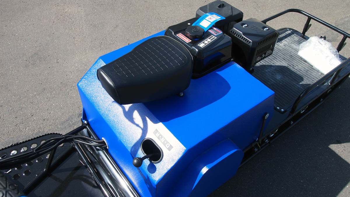 Мотобуксировщик с лыжным модулем 20 л.с, С РЕВЕРСОМ ЛИДЕР-3H-4Т-20АП, LONG ГИДРАВЛ., РЫЧАЖ, ПОДОГРЕВ