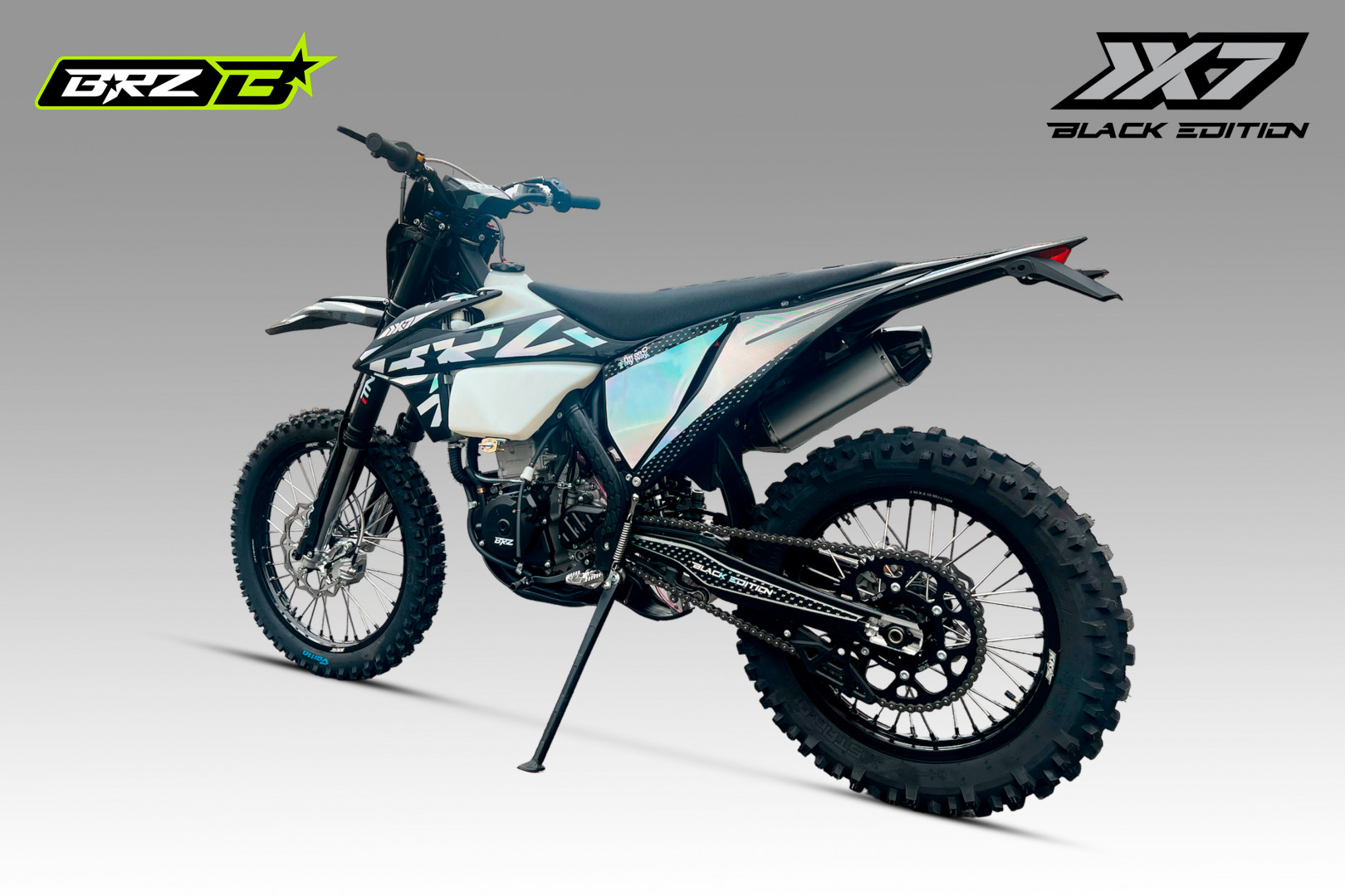 Мотоцикл BRZ X7 450 Black Edition (ZS 194MQ (NC450), 2023 г.)