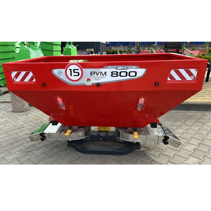 Разбрасыватель удобрений РУМ-800 усиленный с садовой приставкой