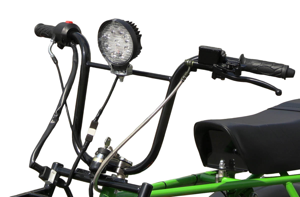 Трицикл ТРИТОН 2, САФАРИ 3LЕ- 9 лс KP230PRO (длинное седло)