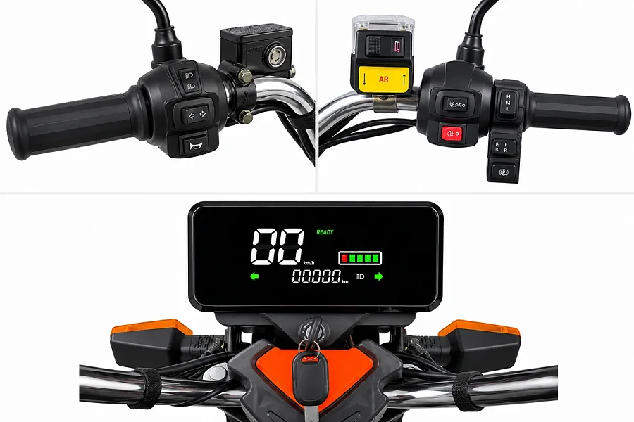 Грузовой электротрицикл Rutrike Каскад гидравлика 1600 60V1500*2W