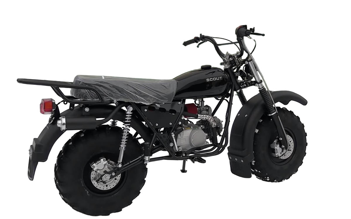 Мотоцикл внедорожный СКАУТ-3М-125 механика, 125 куб.см.
