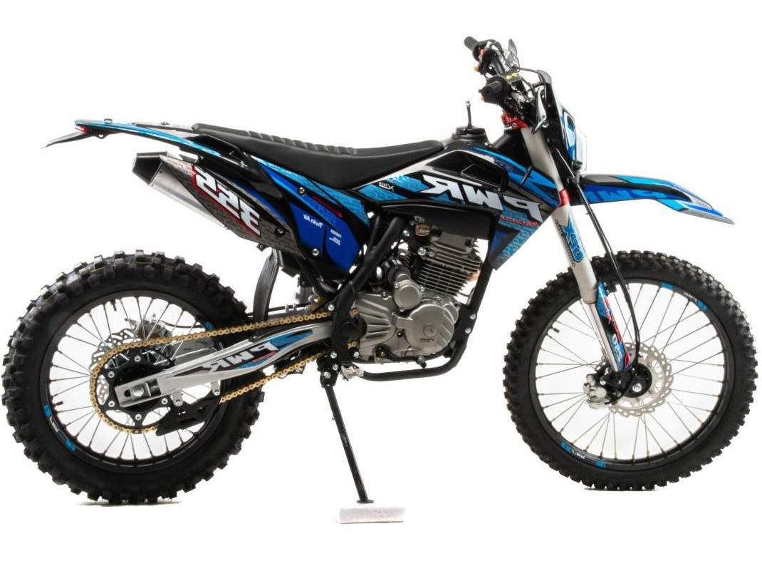 Мотоцикл Кросс PWR FZ250 (172FMM) (4V) (4-х клапанный) синий