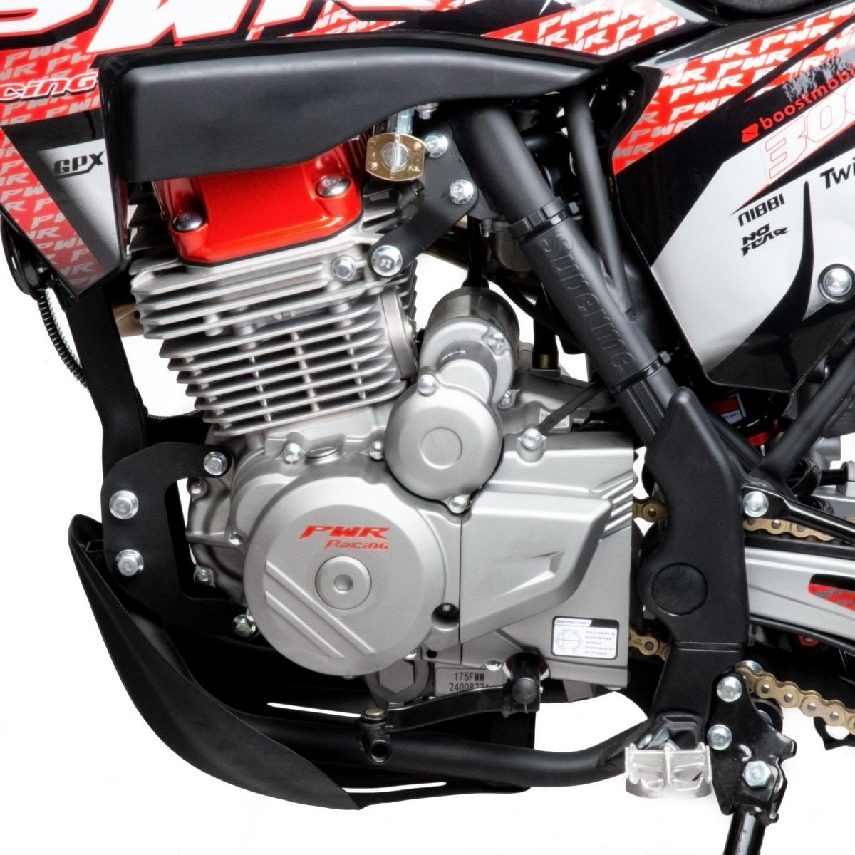 Мотоцикл Кросс PWR FZ300 (PR5 4V) красный РАСПРОДАЖА