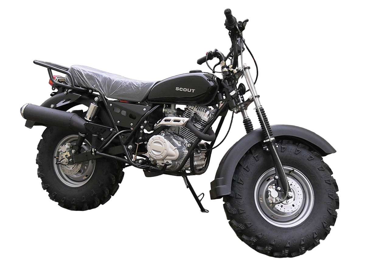 Мотоцикл внедорожный СКАУТ-3VR-250 колеса 12"