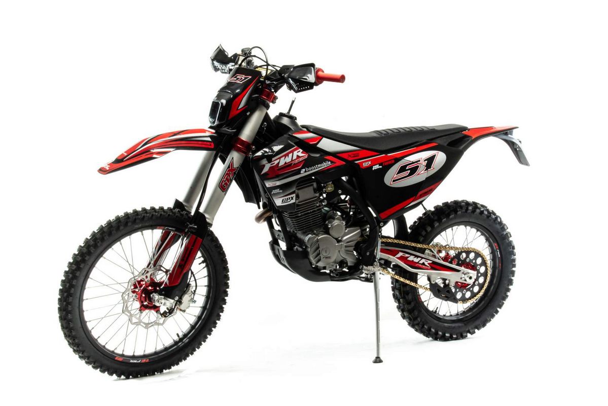 Мотоцикл Кросс PWR FS250 (172FMM) (4V) красный РАСПРОДАЖА