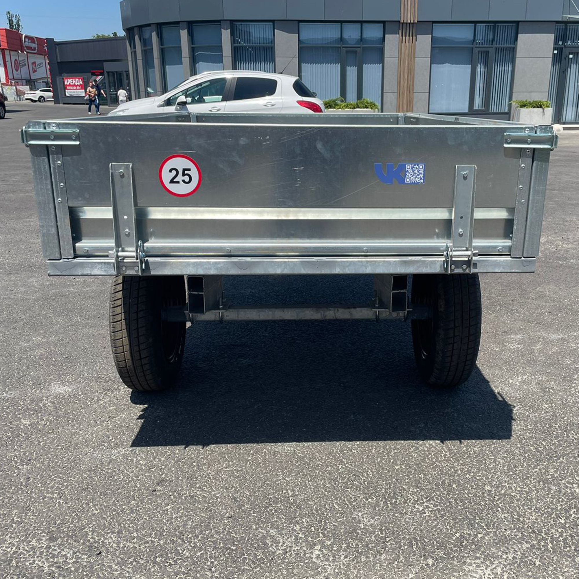 Прицеп Flagman (Флагман) C/ПТТ - 1,5 к мини-трактору (самосвальный)