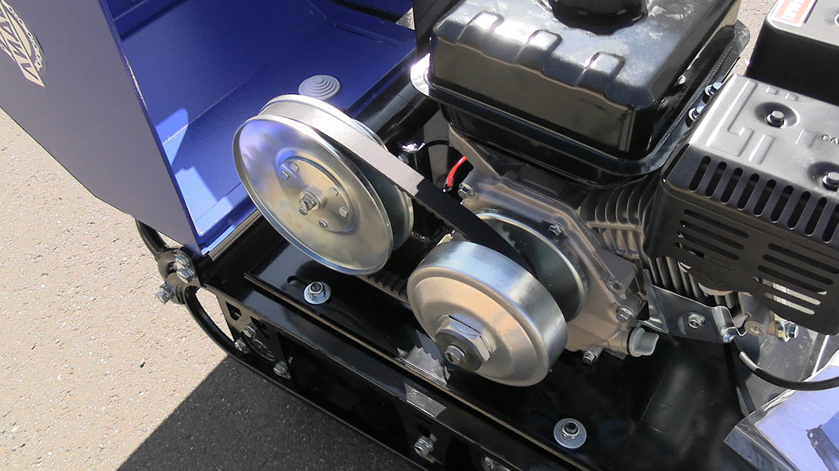 Мотобуксировщик компактный ЛИДЕР-ДЕЛЬТА-CVT, 8+ л.с. ВАРИАТОР TAV2-40