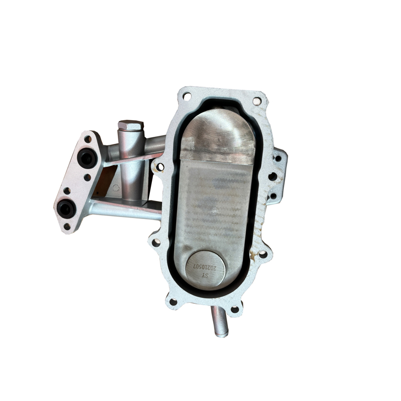 Радиатор фильтра маслянного (теплообменик) двигателя YUNNEI YN38GBZ