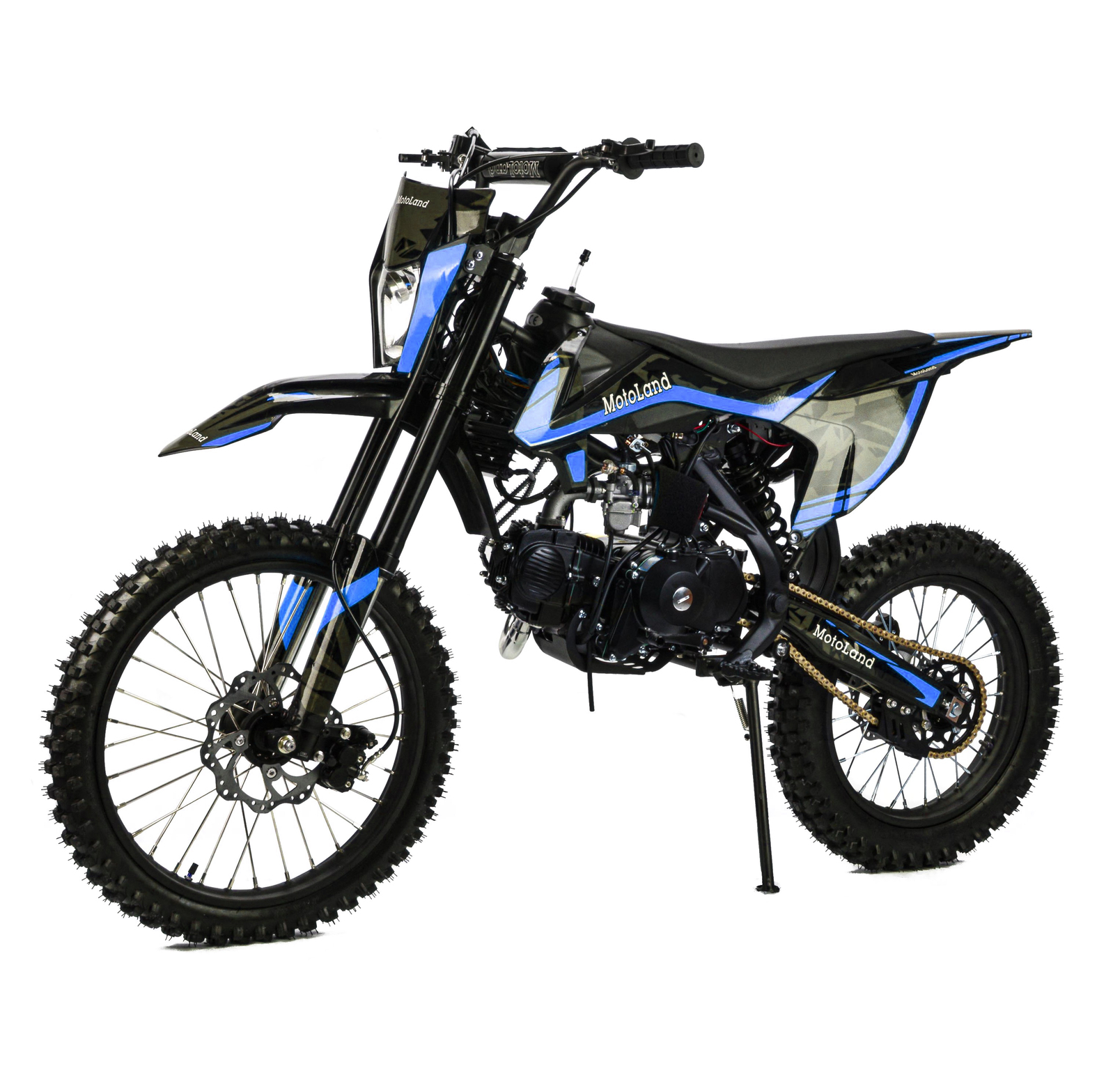 Питбайк Motoland 150 GF150 E 19/16 синий