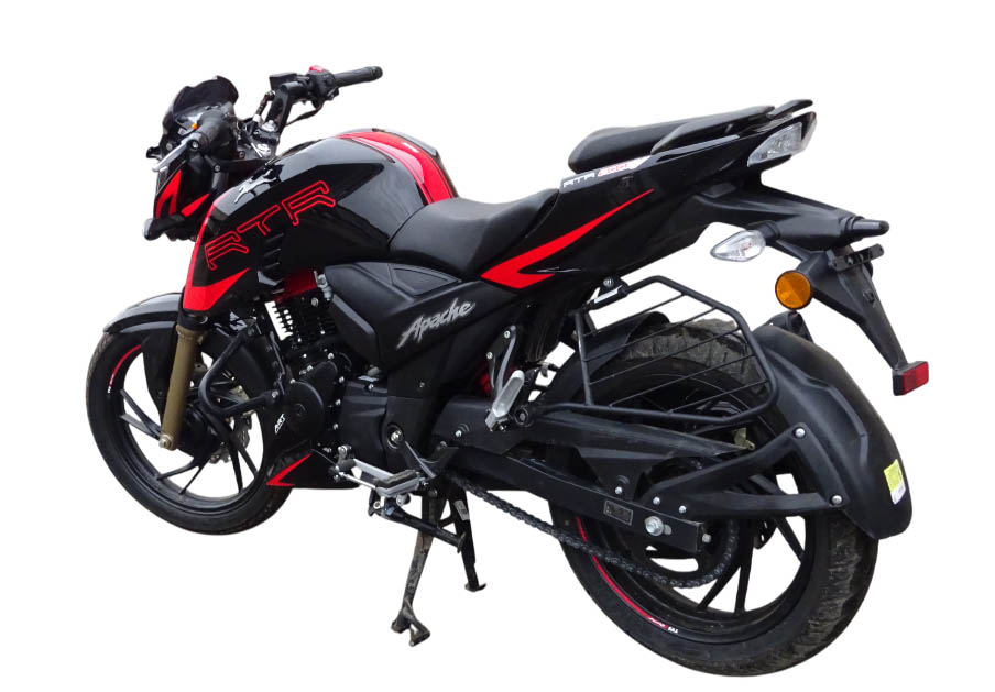 Мотоцикл TVS APACHE RTR 200 4V (Индия) (4х клапанный двигатель, 21 лс.)