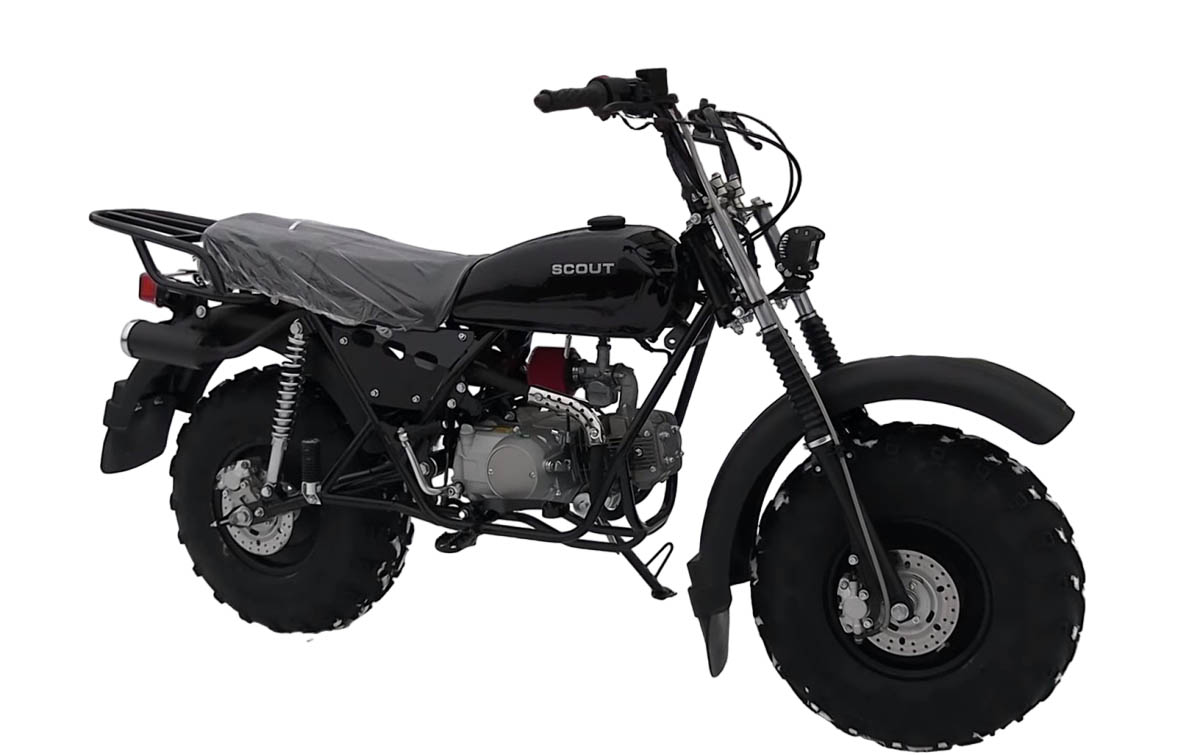 Мотоцикл внедорожный СКАУТ-3М-125 механика, 125 куб.см.
