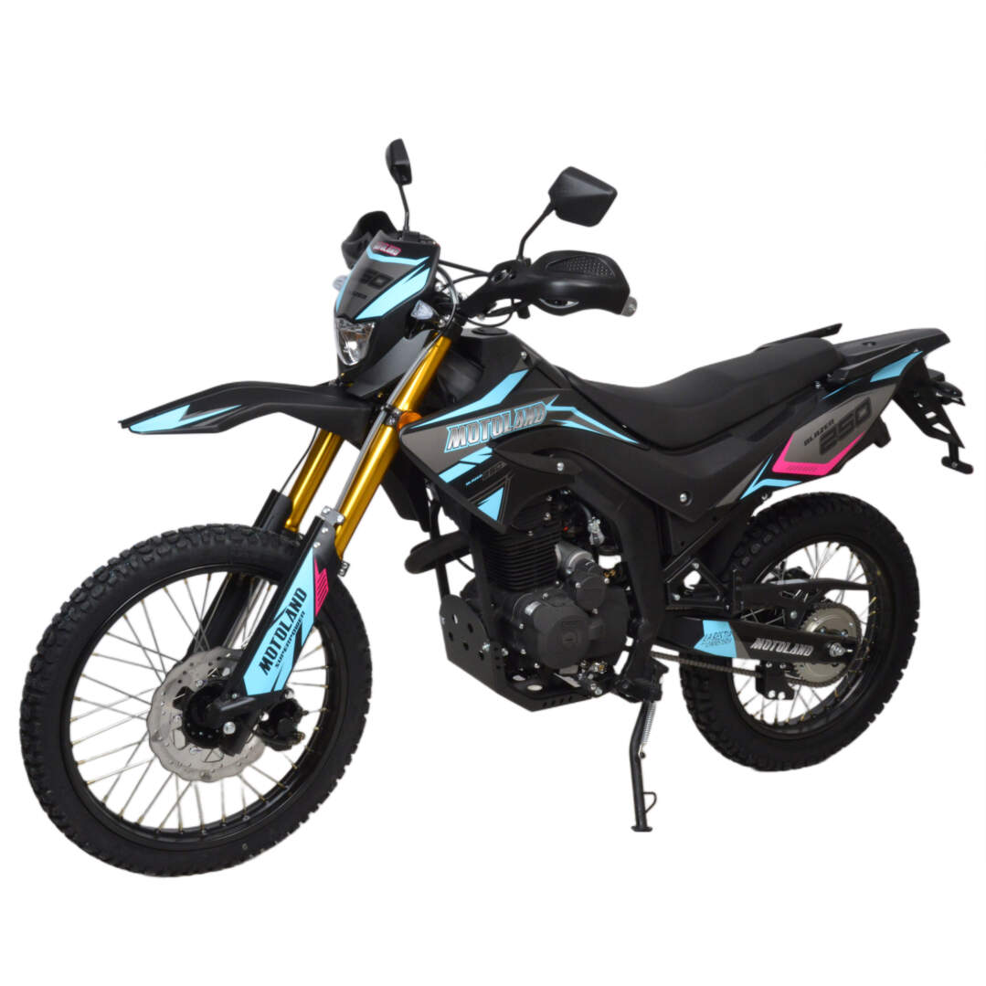 Мотоцикл Motoland 250 ENDURO BLAZER (XF250-A) синий РАСПРОДАЖА