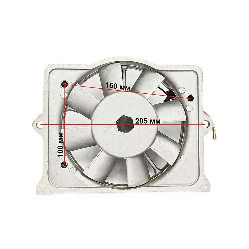 Вентилятор в сборе с генератором R185 -R195 2 вых.