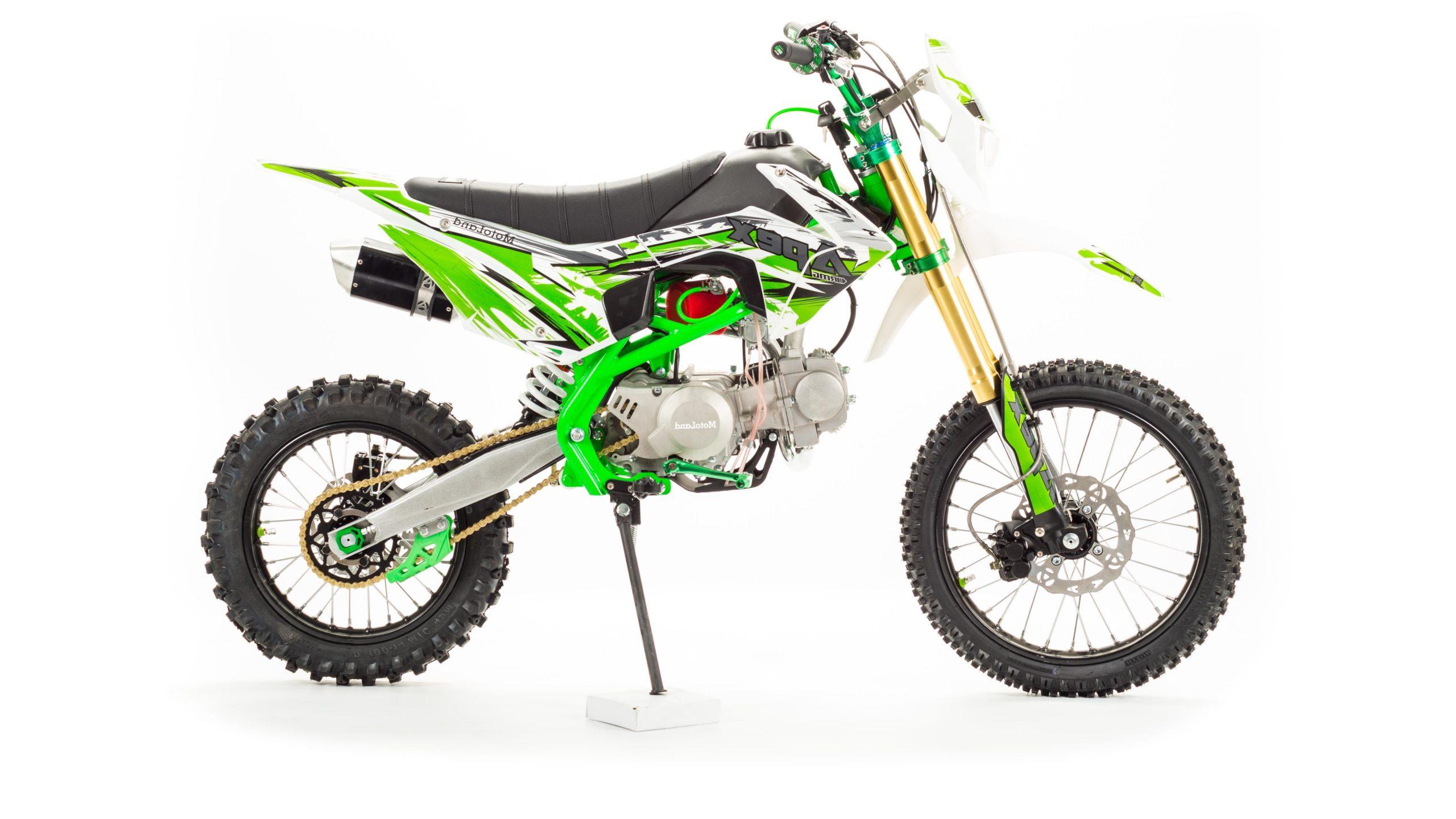 Питбайк Motoland CRF10 зеленый