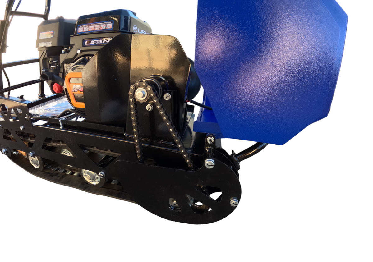 Мотобуксировщик компактный ЛИДЕР-ДЕЛЬТА-CVTL (+фара), 8+ л.с. ВАРИАТОР TAV2-40