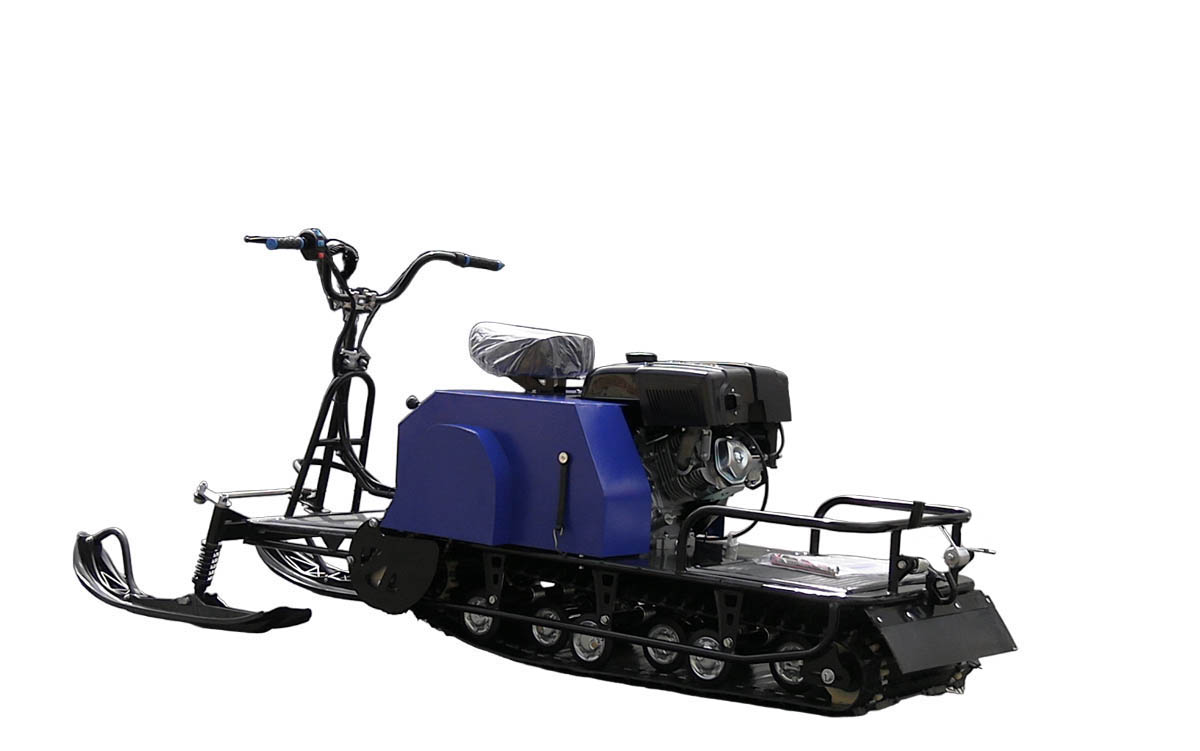 Мотобуксировщик с лыжным модулем 15 л.с., С РЕВЕРСОМ ЛИДЕР-3-3Т-15АП (3 тел.), АДАПТИВНАЯ ПОДВЕСКА