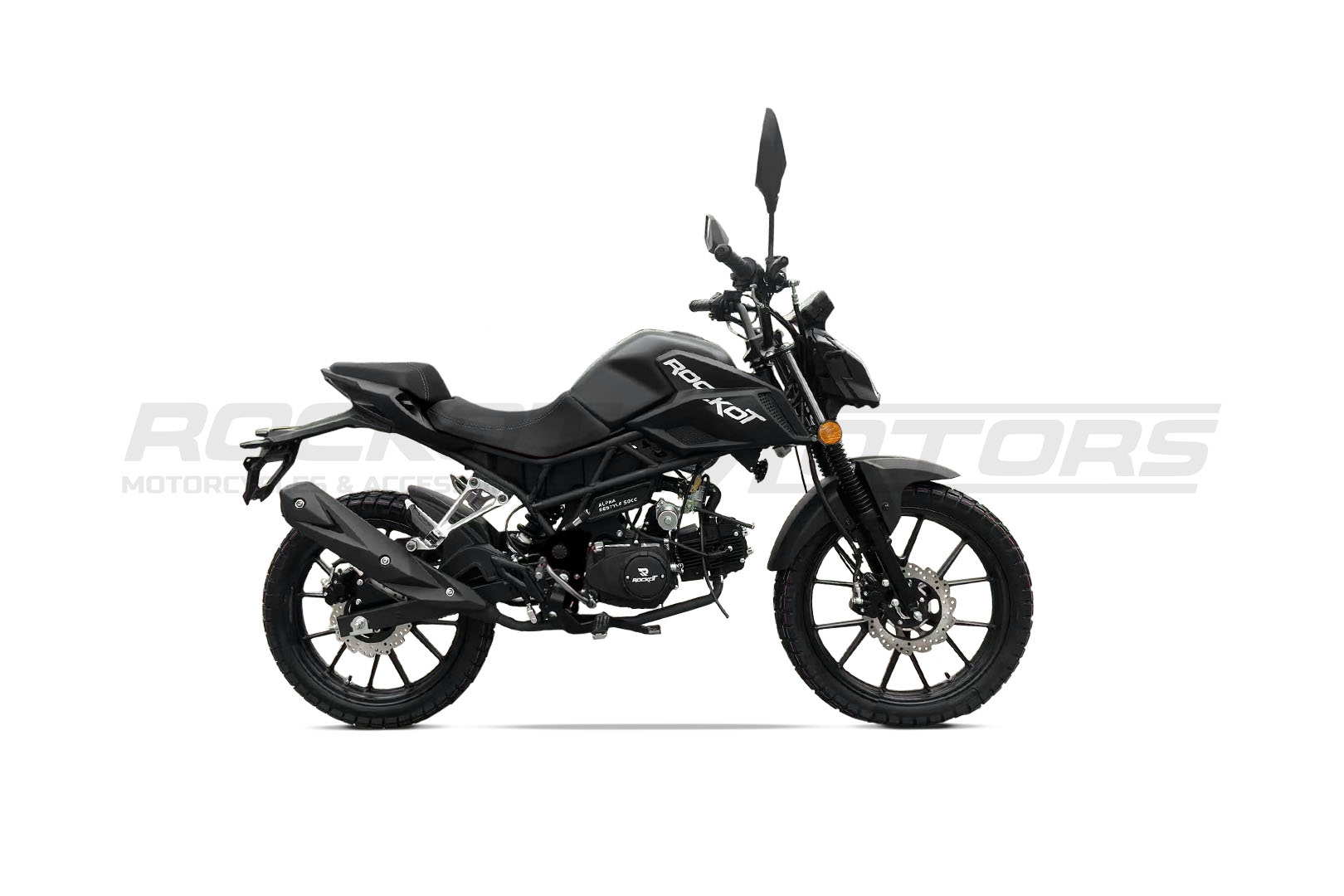 Мопед ROCKOT ALPHA RESTYLE (черный матовый)