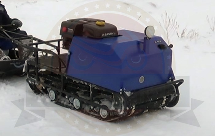 Мотобуксировщик без лыжного модуля 15 л.с., С РЕВЕРСОМ ЛИДЕР-1Р-3Т-15АП (3 тл.), АДАПТИВНАЯ ПОДВЕСКА