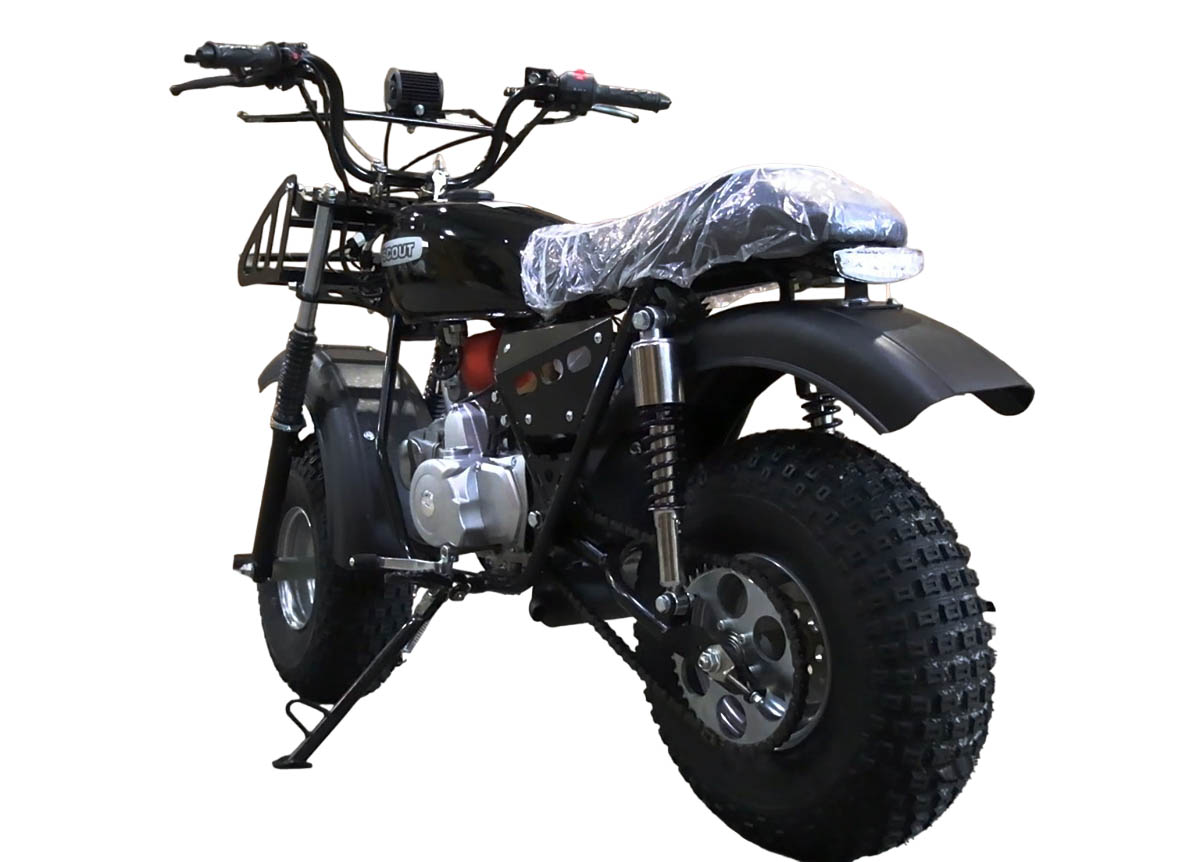 Мотоцикл СКАУТ САФАРИ 4 -125 (горизонтальный двигатель)