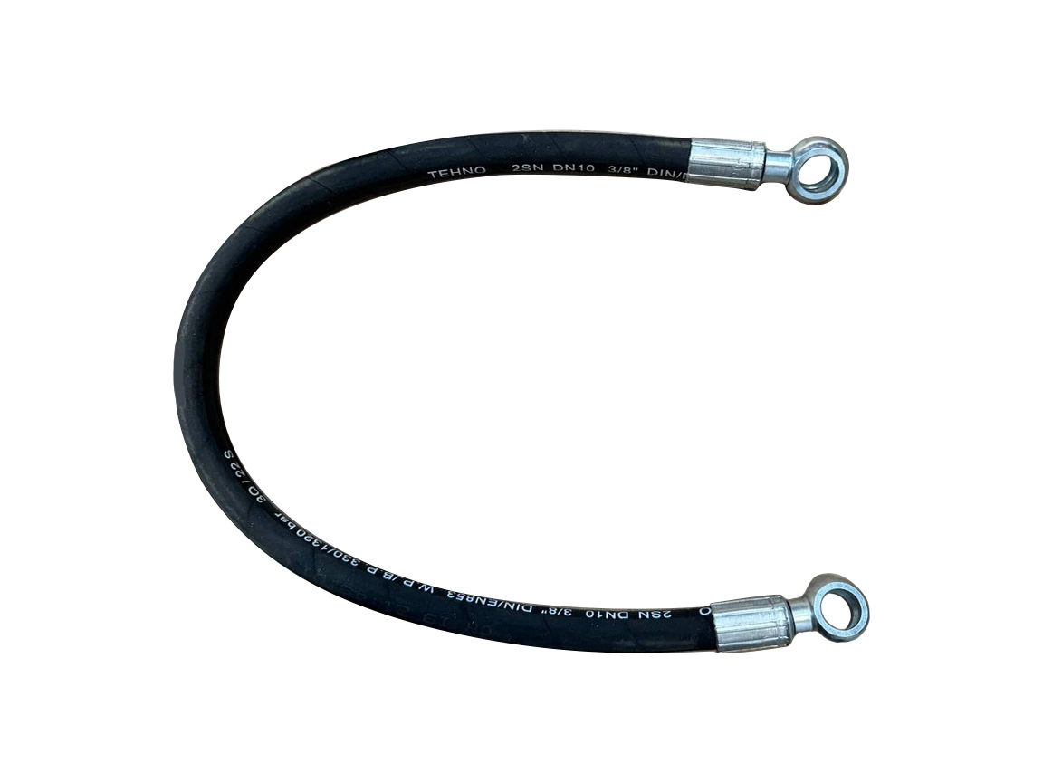 Рукав (шланг) РВД 2SN DN10-750мм- BANJO DN10 М18 x2